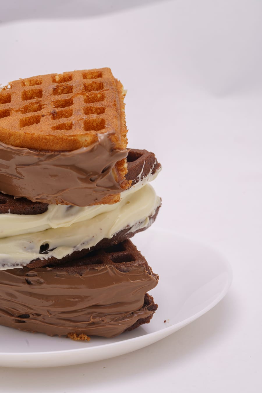 Triple Chocolate waffle (ट्रिपल चॉकलेट)