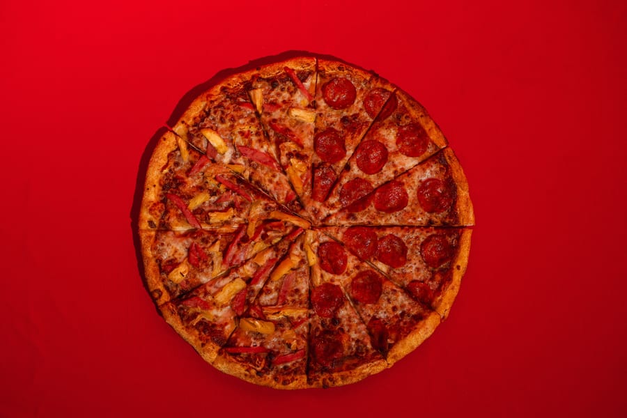 SINGLE TOPPING (8 inches) PIZZA