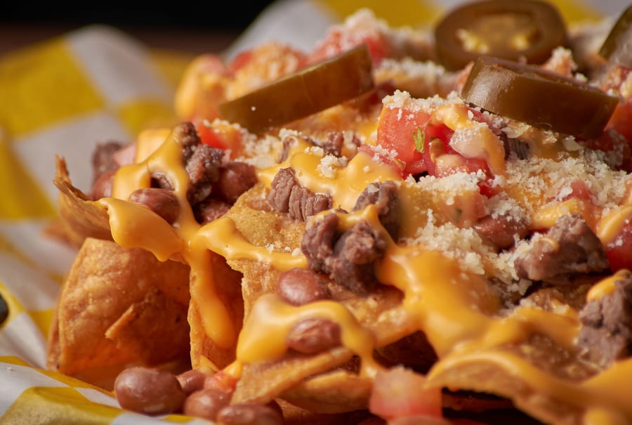 CHEESY LOADED NACHOS