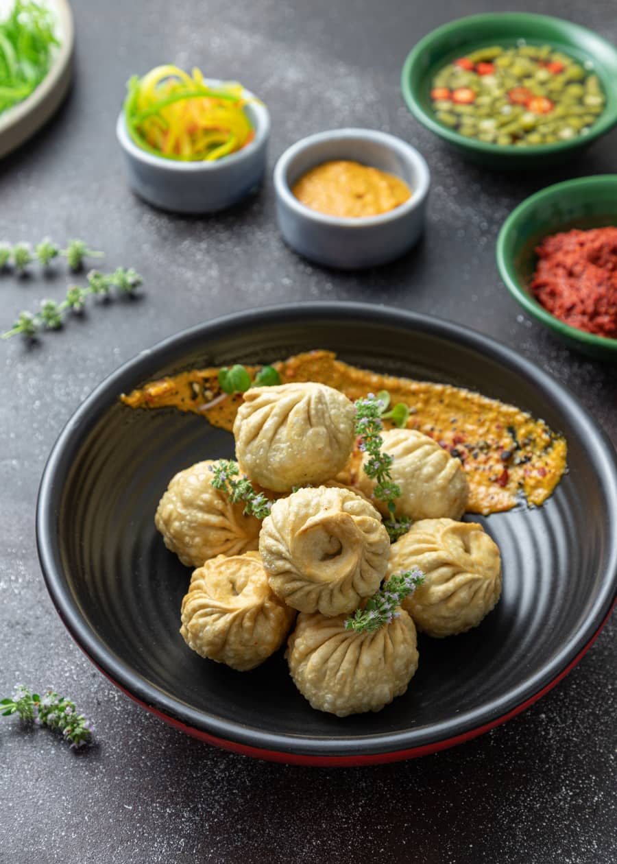 VEG FRIED MOMOS