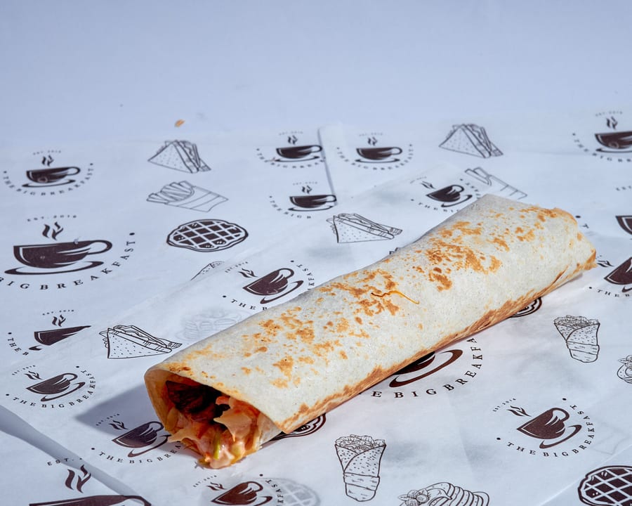 Veg Schezwan Wrap