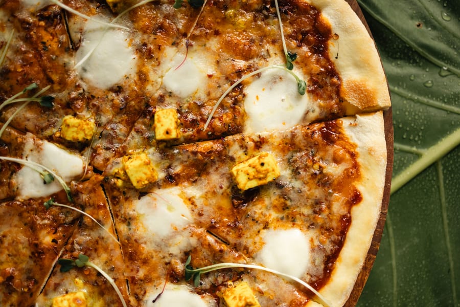 Peri-Peri Paneer (Spicy) (Whisper Thin Wheat Blend - 10")