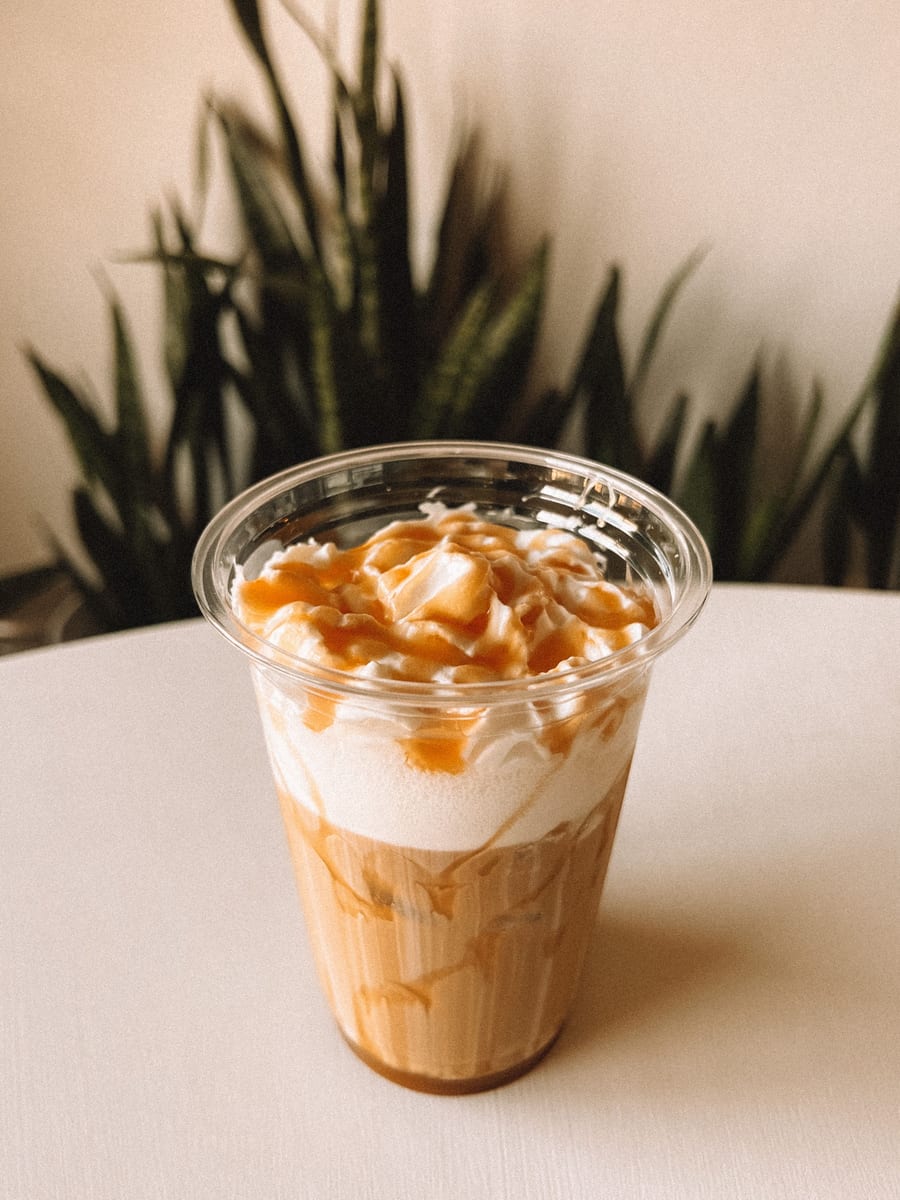 Hazelnut, Caramel - Iced