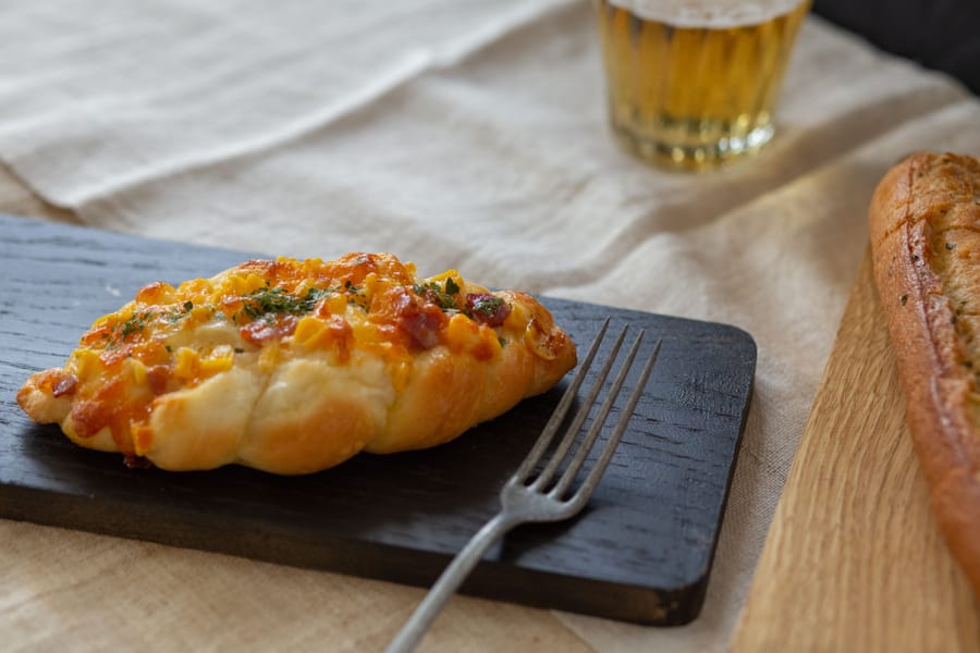 Corn Stuffed Bread