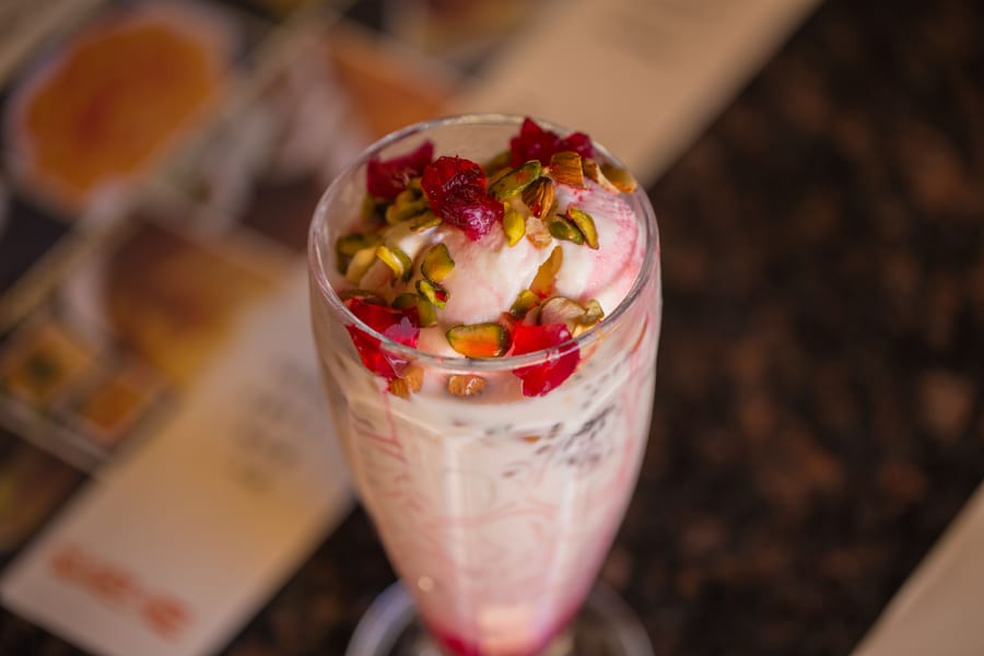 Rose Milkshake
