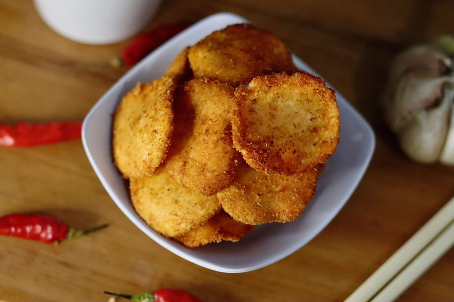 CHILLI GARLIC POTATO SHOTS (6 PCS)