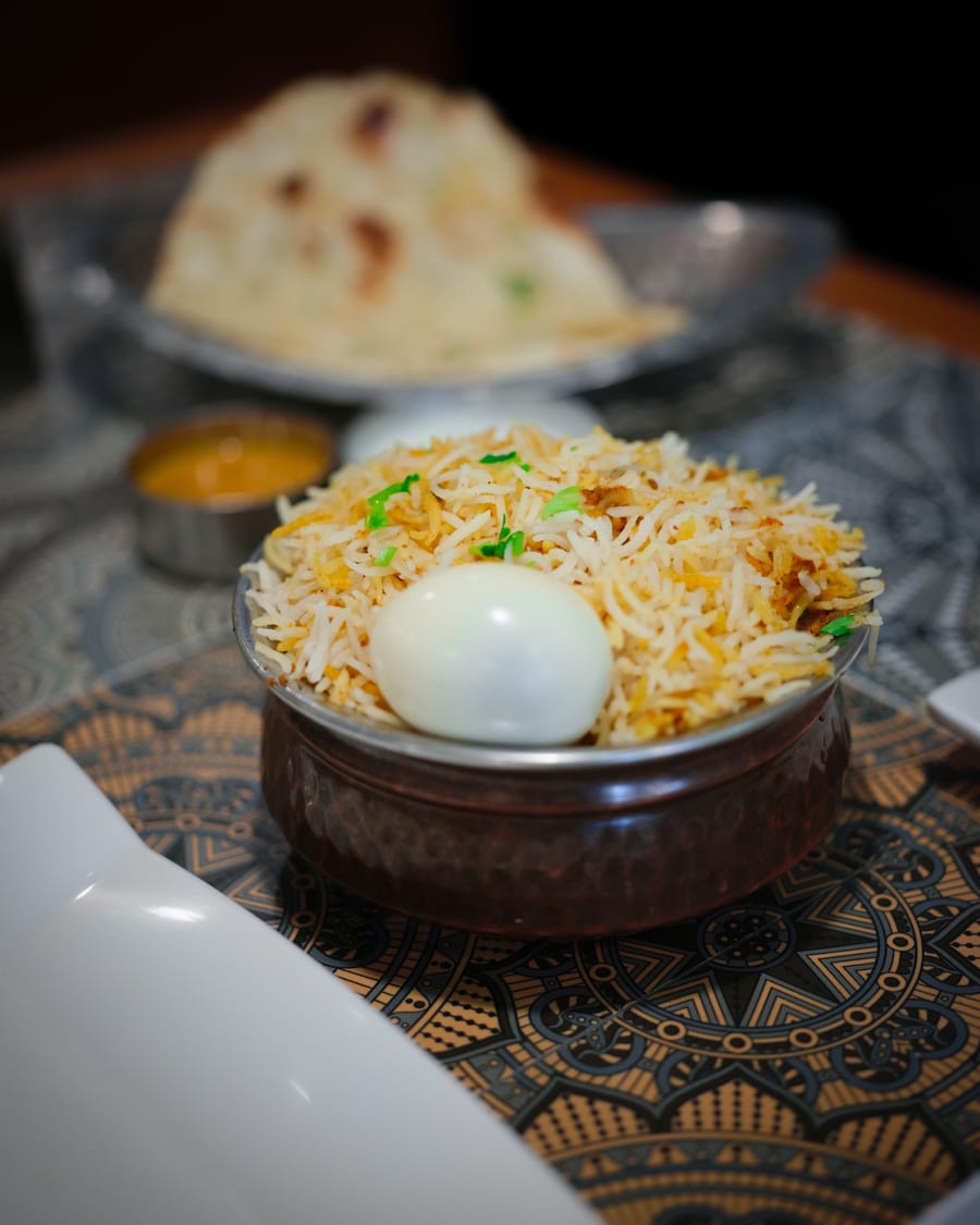 Anda Biryani