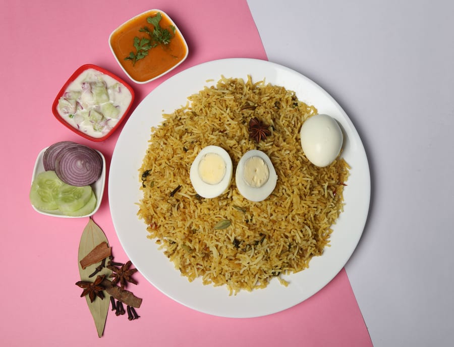 Egg Biryani (Full)