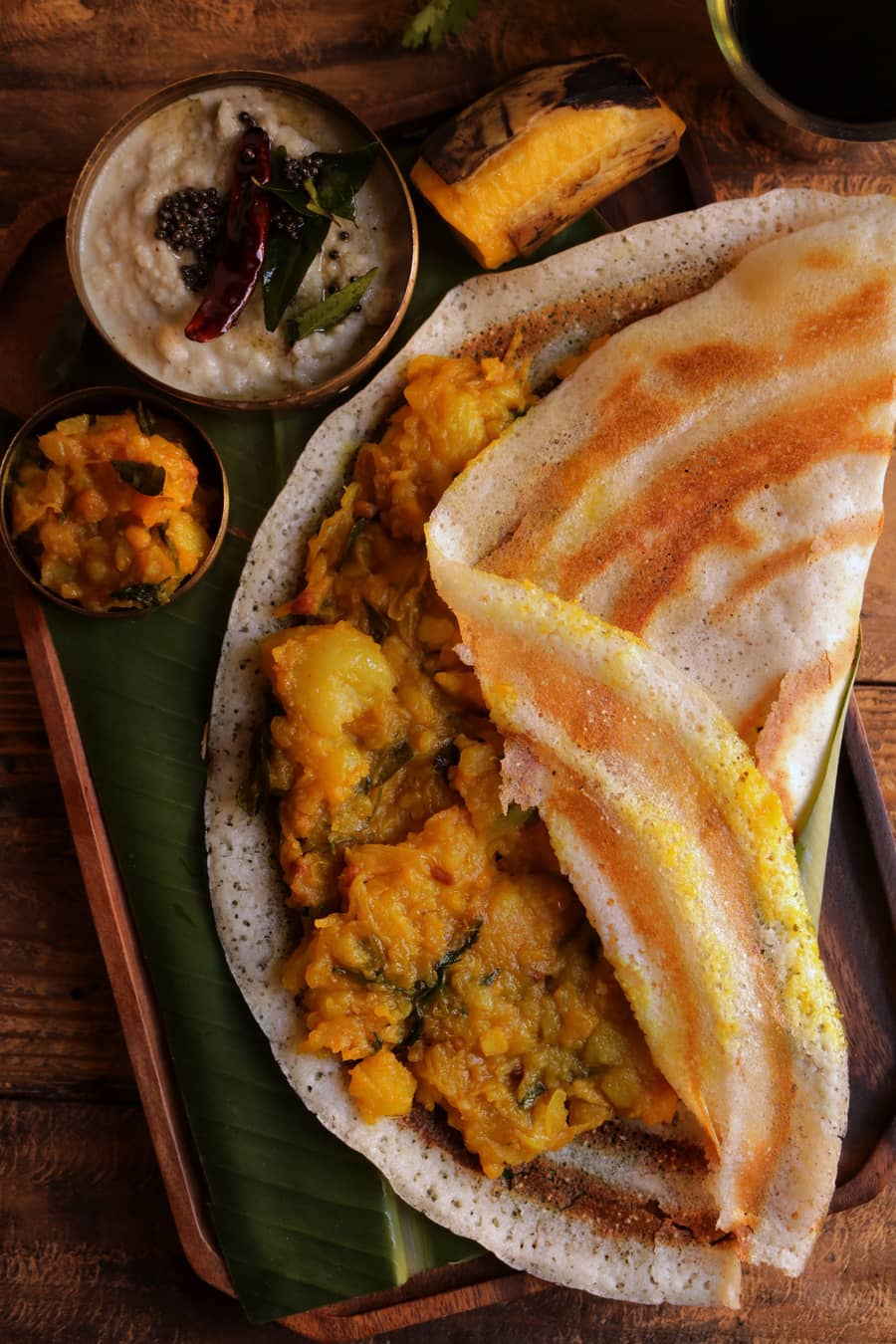 Rava Masala Dosa