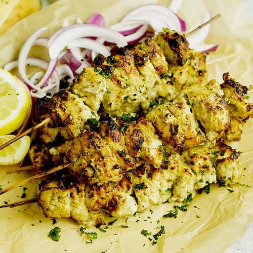 Chicken malai sikh 