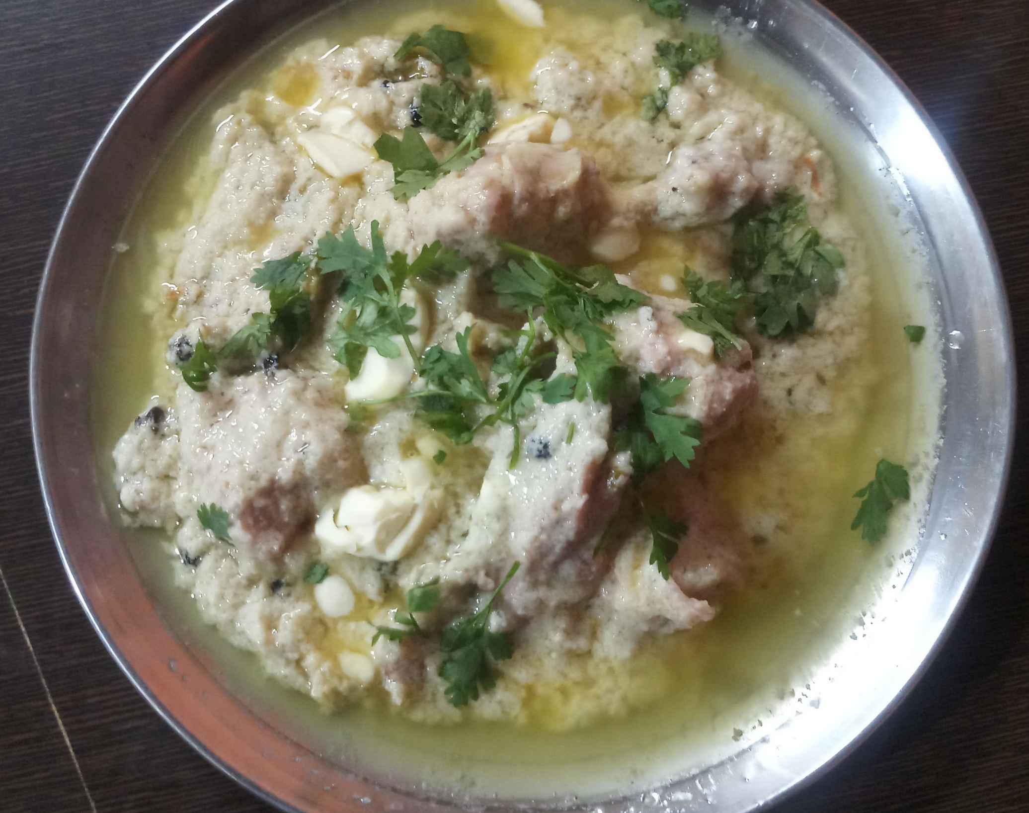 White chicken 
