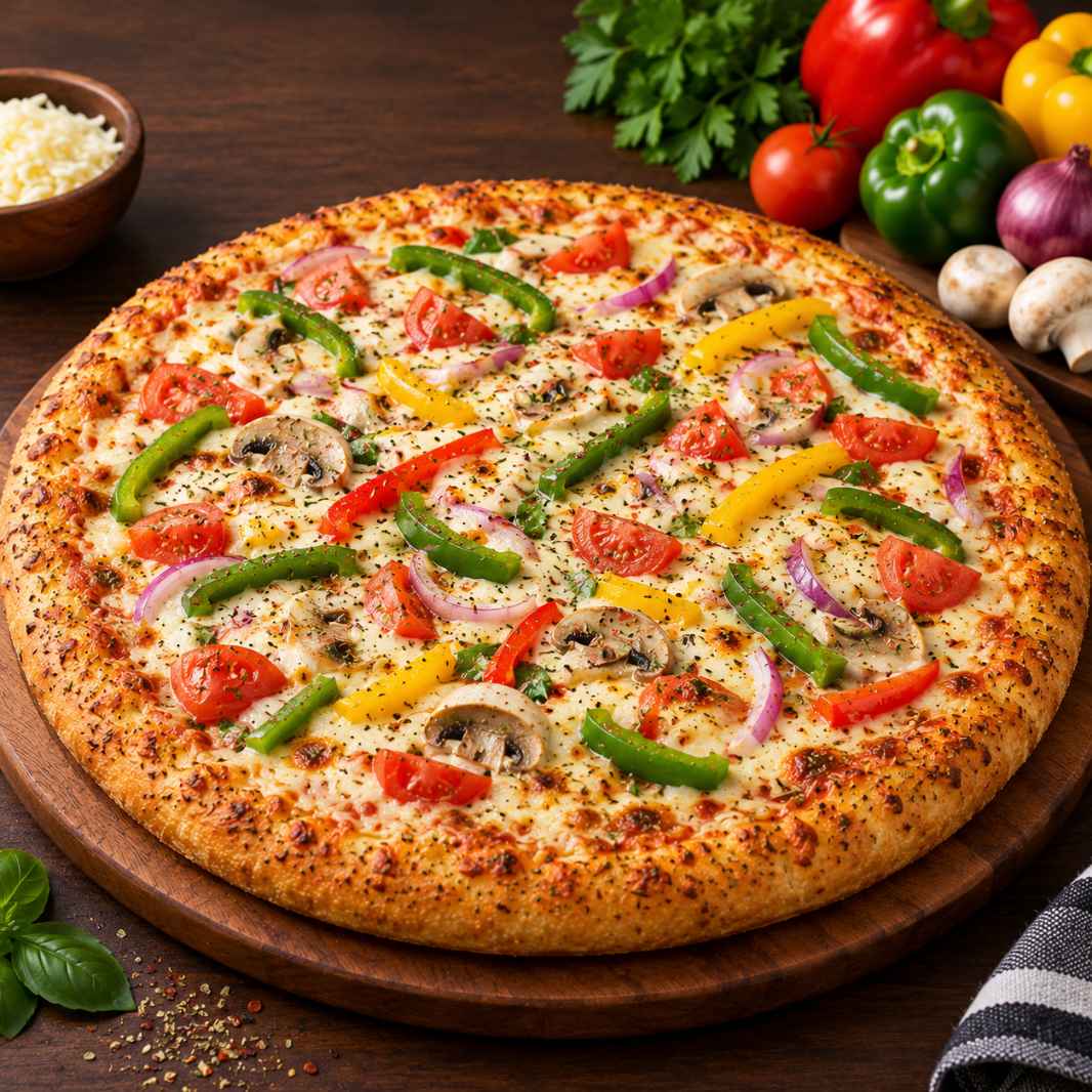 Pizza (Medium) (पिज़्ज़ा (मीडियम))