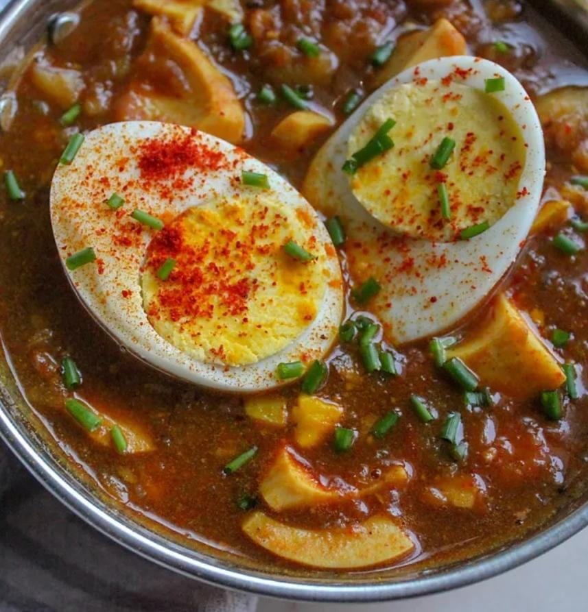 Shahi anda curry