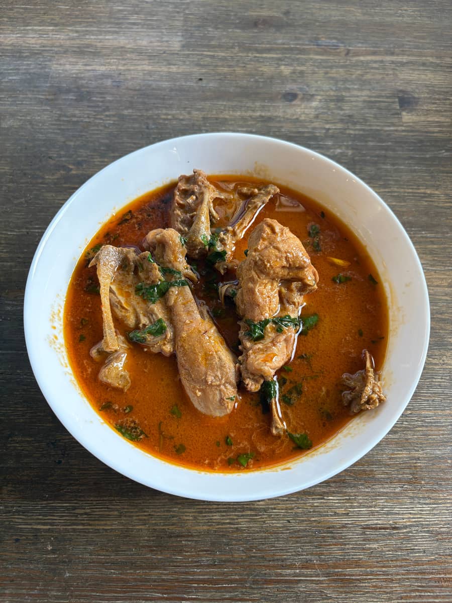chicken leg piece butter rosted