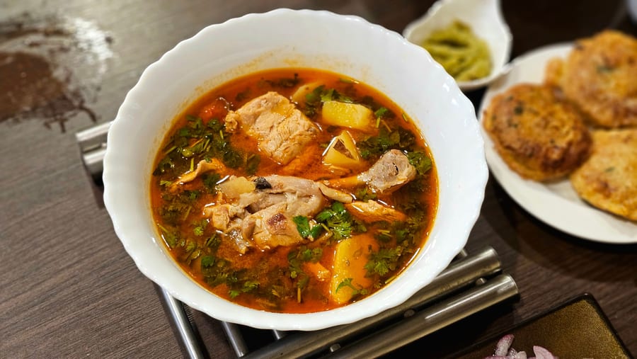 Chicken Lemon Coriander Soup