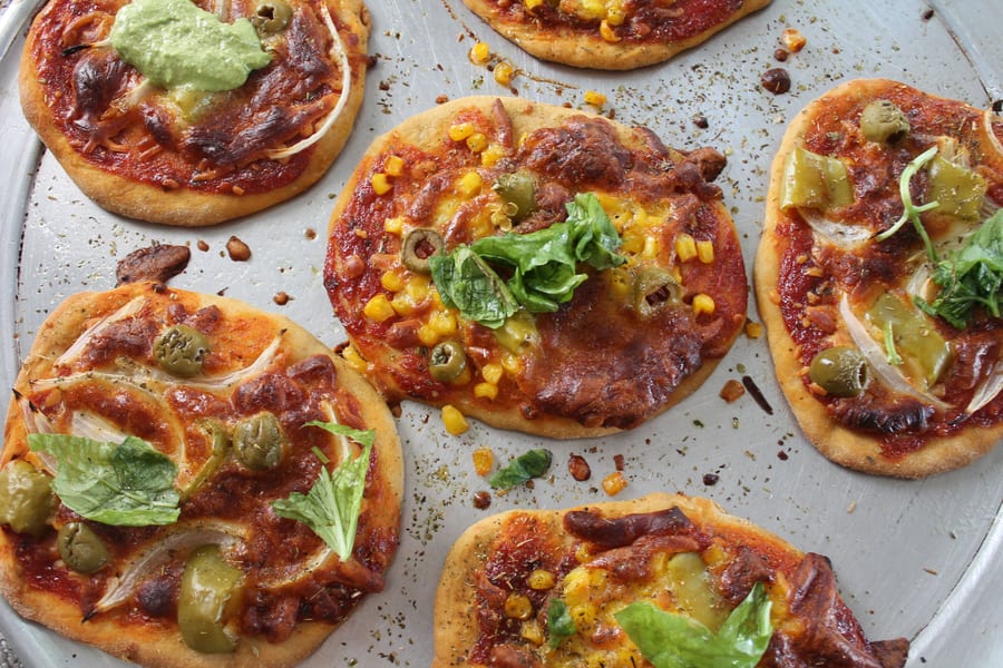 Cheese Corn Mini Pizza