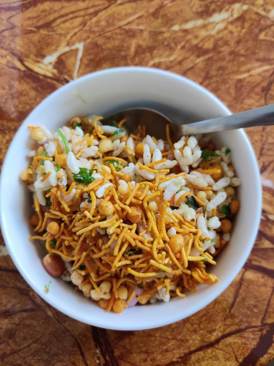 भेल मिक्स प्लेट - Bhel Mix Plate