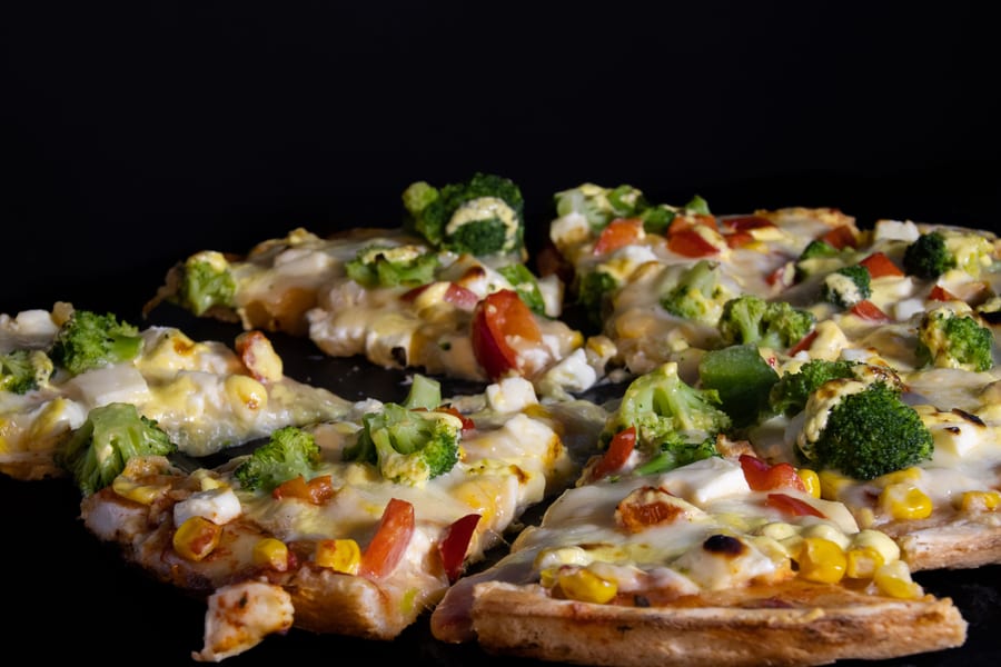 Fresh veg pizza