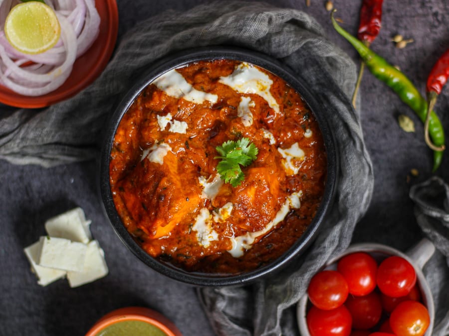 पनीर केसरिया