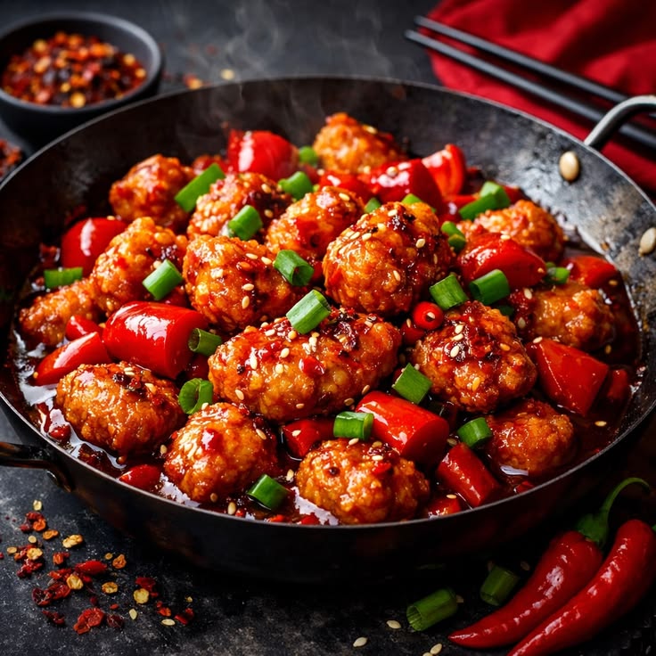 Gravy manchurian 