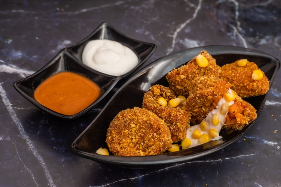 Crispy Veg Kurkure Momos