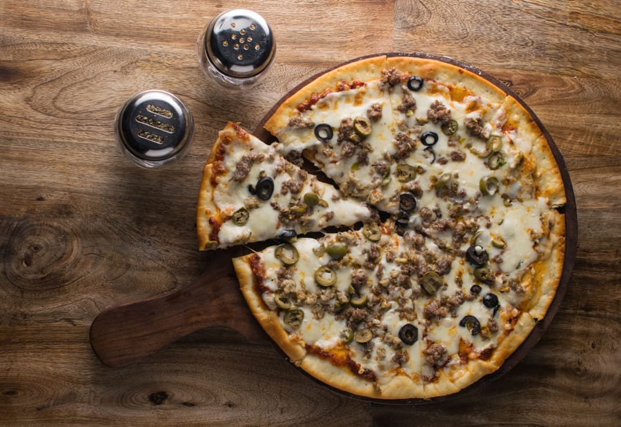 Cheese Olive Pizza