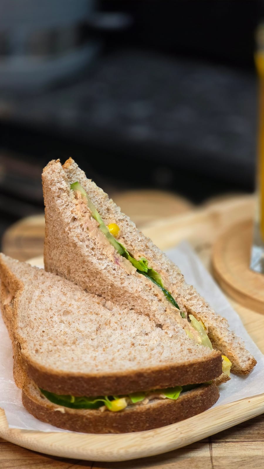 Sweet Corn Sandwich