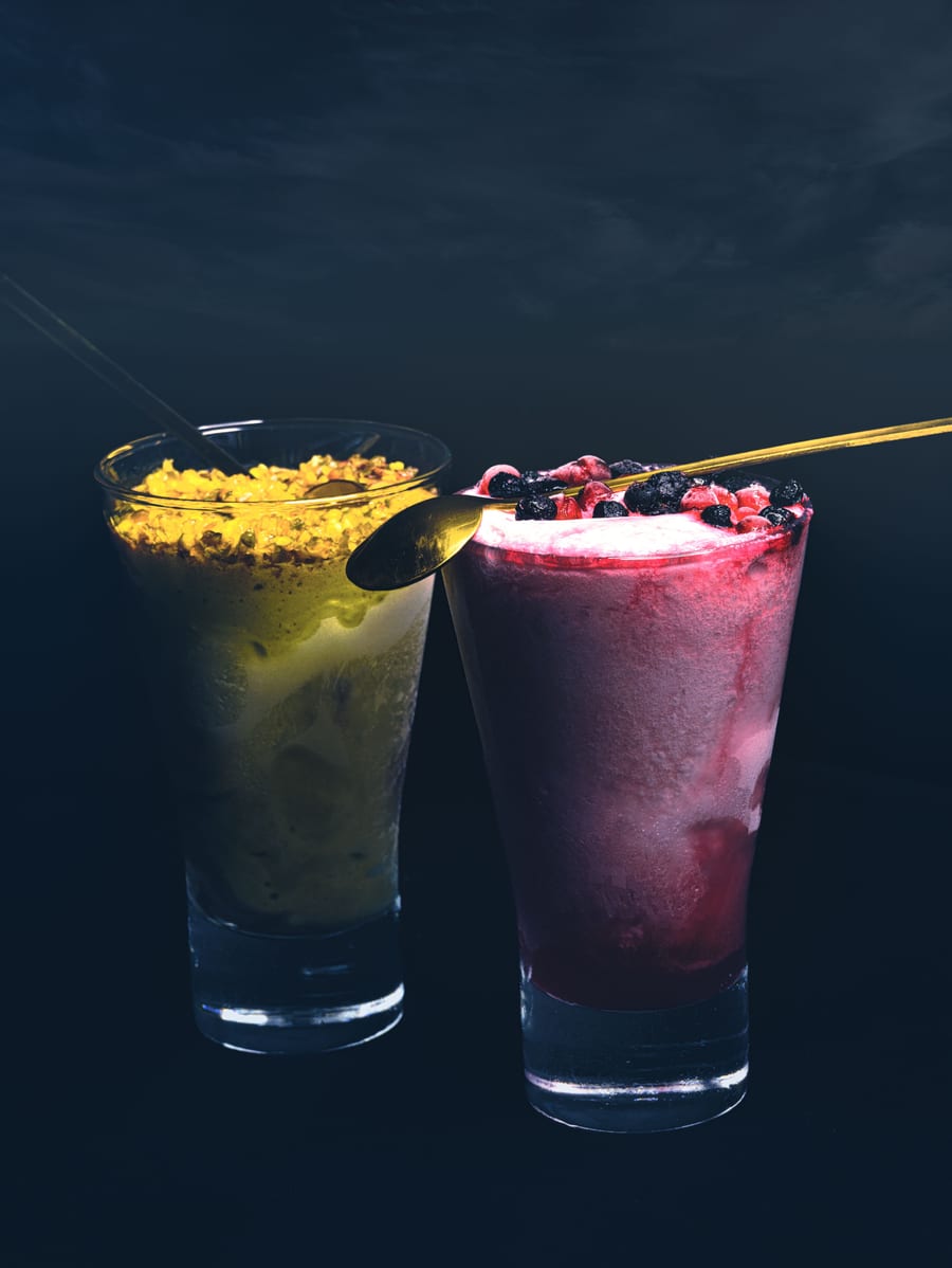 Black Current Faluda (ब्लैक करंट फालूदा)
