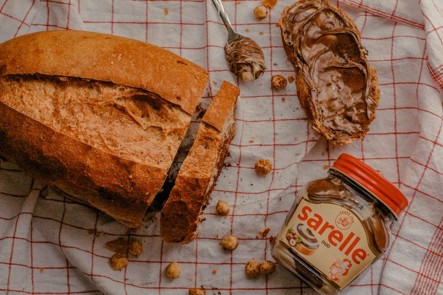 Nutella Chocolate Sandwich  (Large) (न्युटेला चॉकलेट - लार्ज)