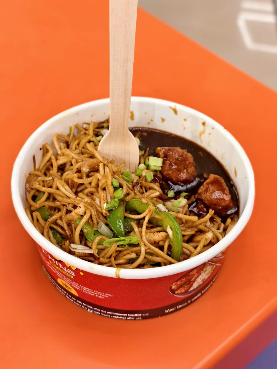 Nudles With Manchurian
