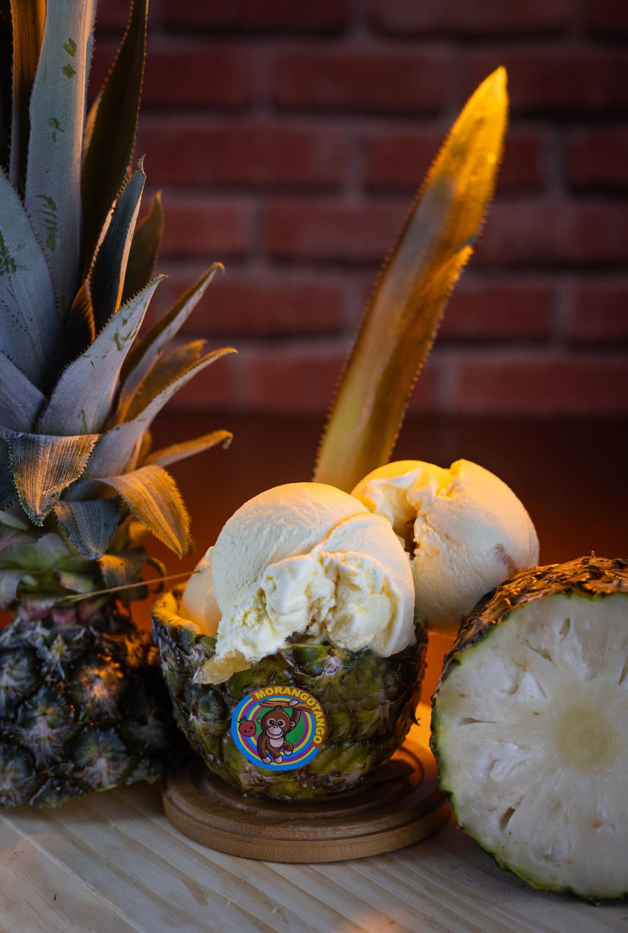 Sp. Pineapple ice cream(स्पेशल पाइनएप्पल)