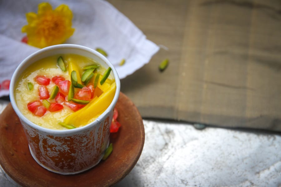 Mango Rabdi Faluda (मैंगो रबड़ी फालूदा)