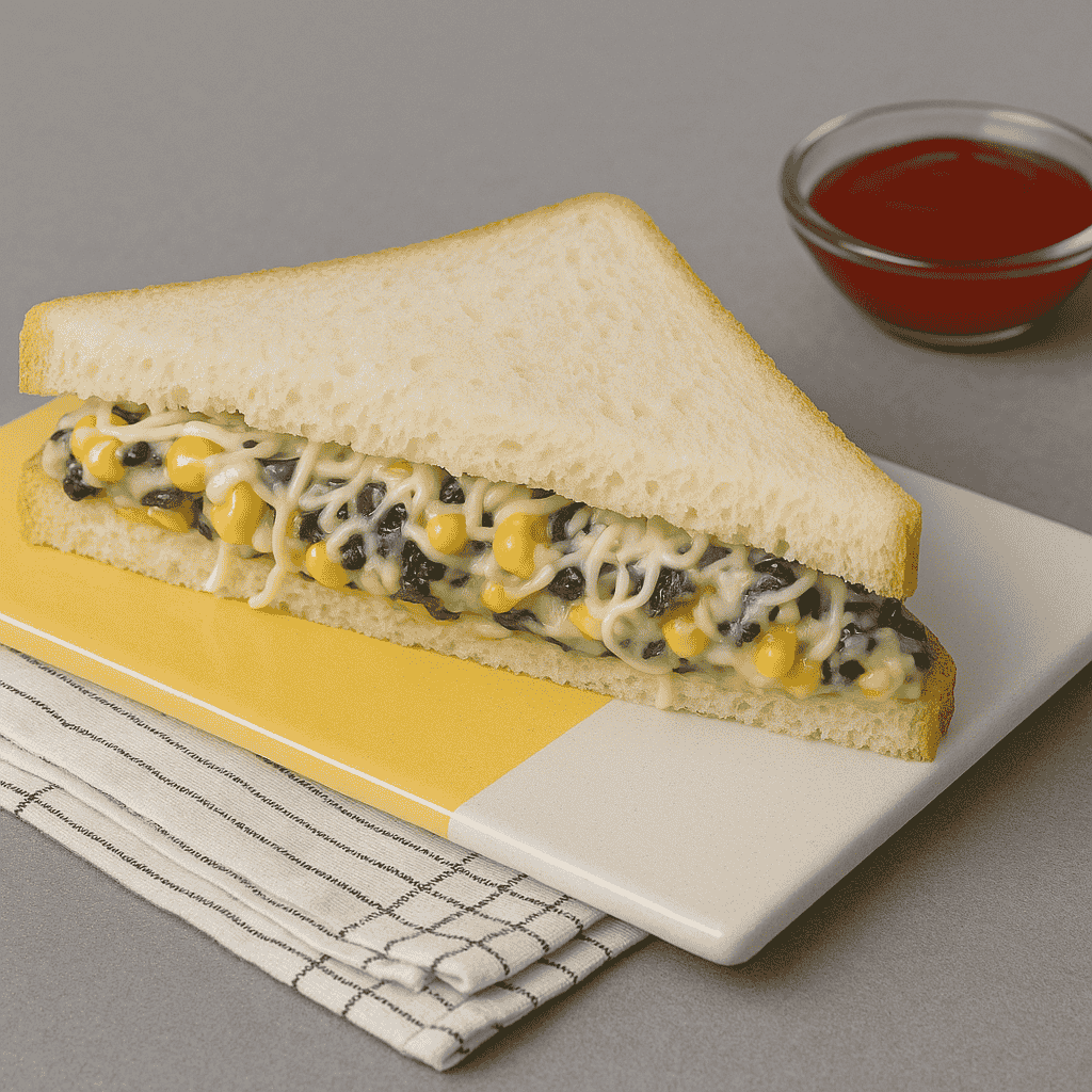 Cheese Corn Sandwich