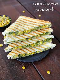 Corn Veg Cheese Sandwich