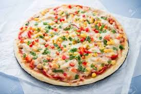 Veg corn cheese pizza