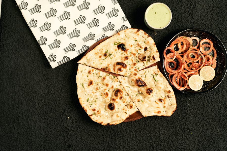 चिली गार्लिक रोटी तंदूर