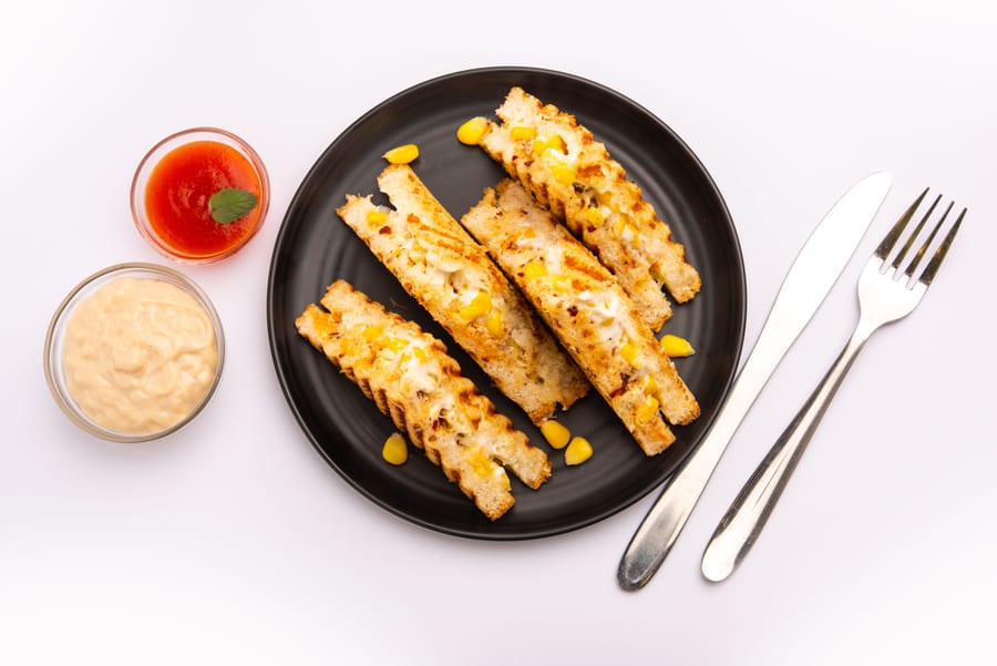 Chilli Corn Sandwich