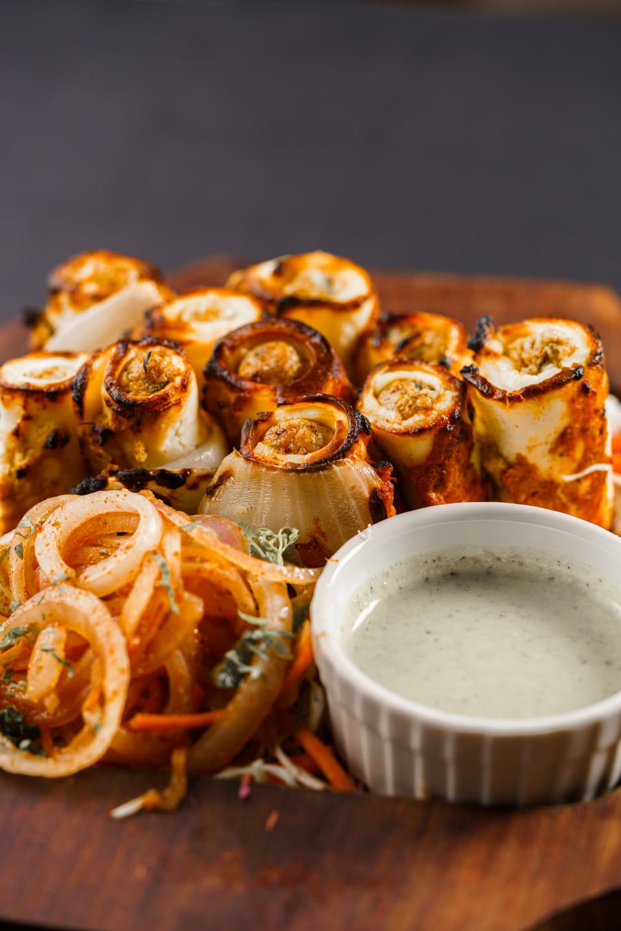 Punjabi soya chaap