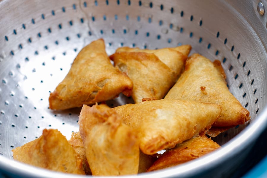 Corn Back Samosa