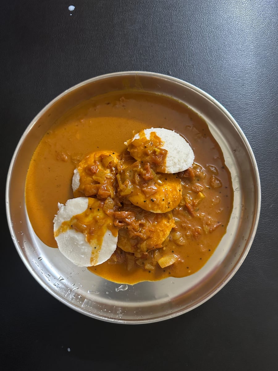Idli Sambar (2 pcs)
