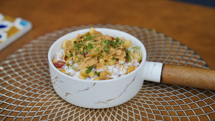 Sabudana Khichdi with Curd