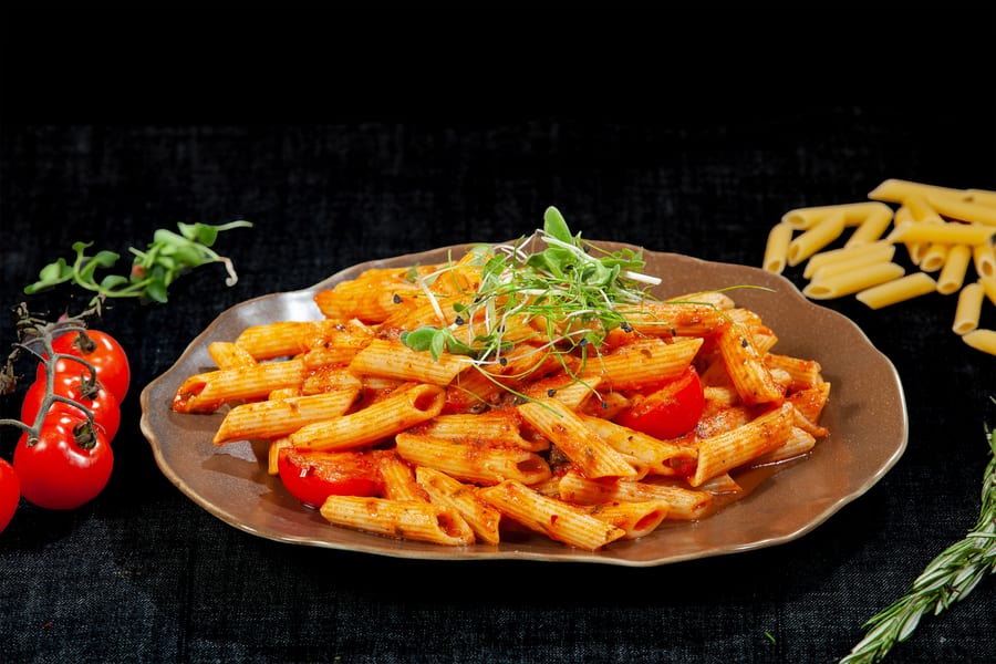 Pasta Arabaita (Red Sauce)