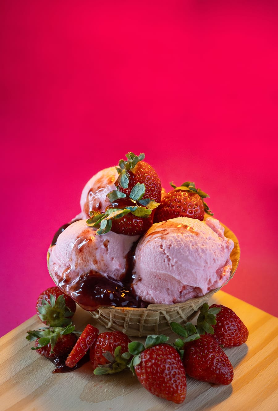 Ice Cream, Strawberry