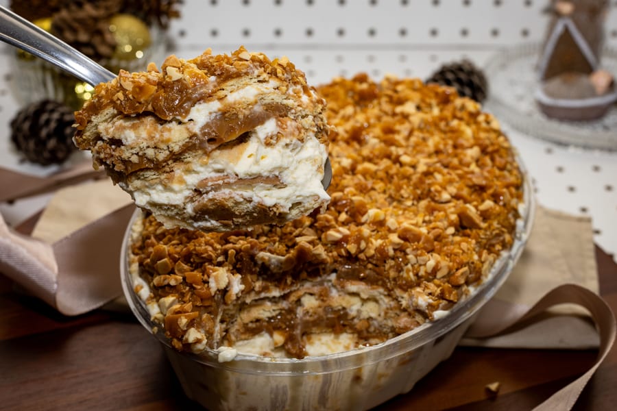Crunchy Butterscotch icecrem