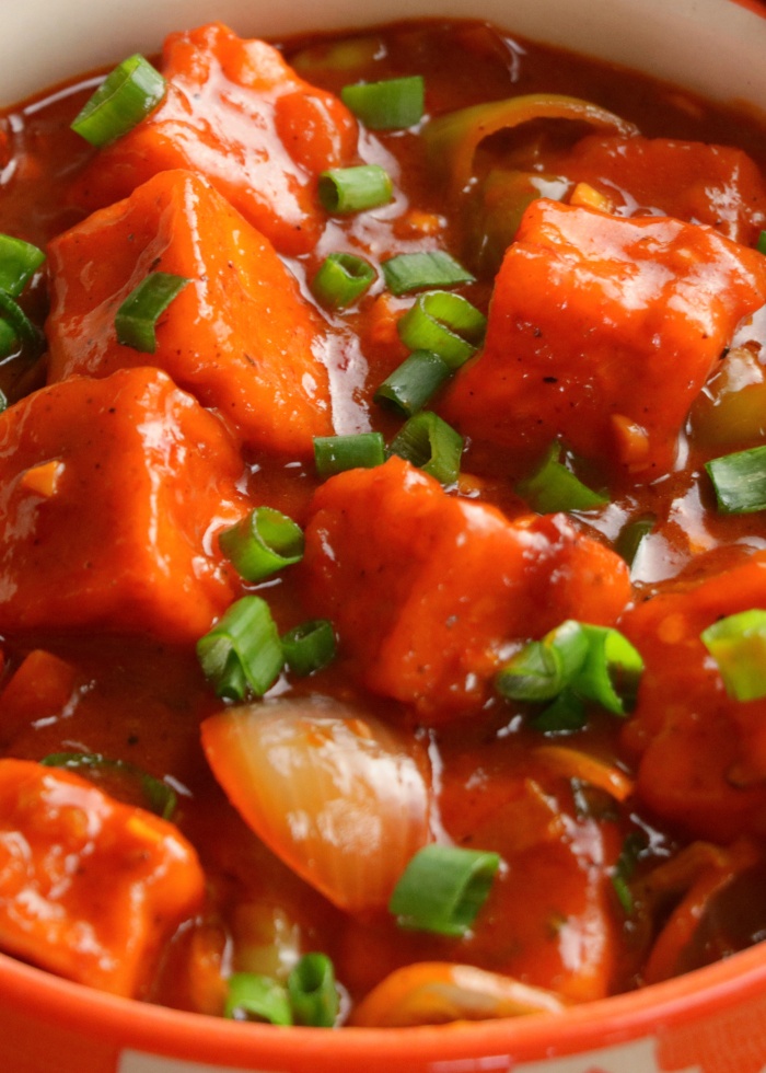 Paneer Chilly Gravy