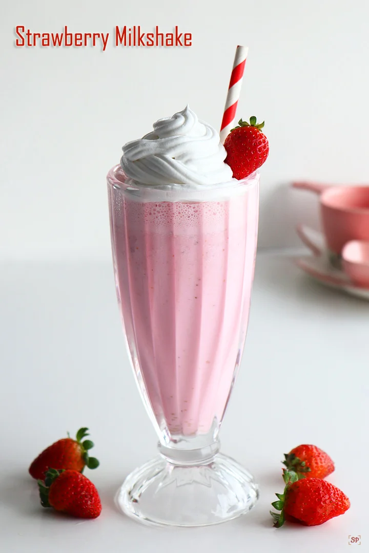 Milk shake (Vanilla/strawberry/chocolate) (मिल्कशेक - वनीला/स्ट्रॉबेरी/चॉकलेट)