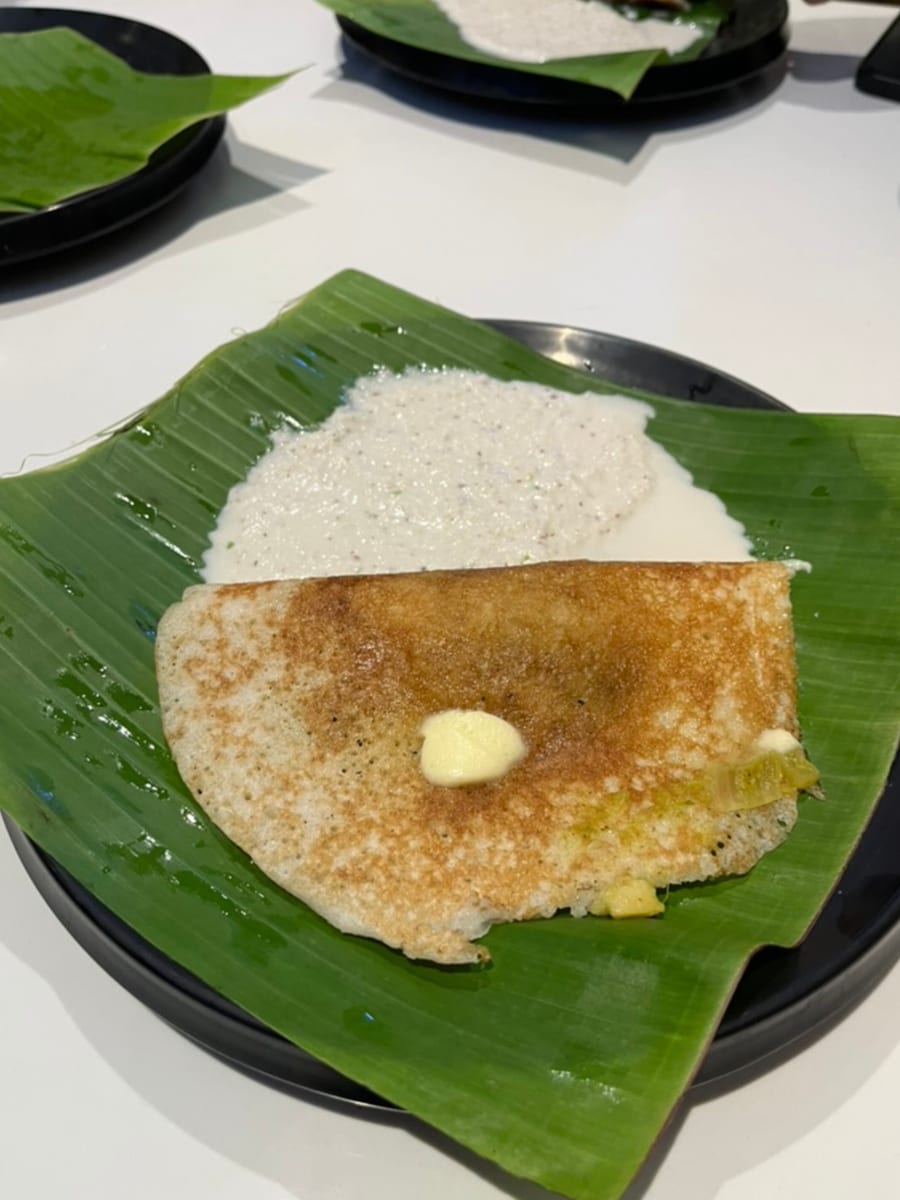 Butter mysore dosa