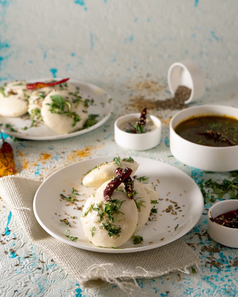 Ghee idli plate.