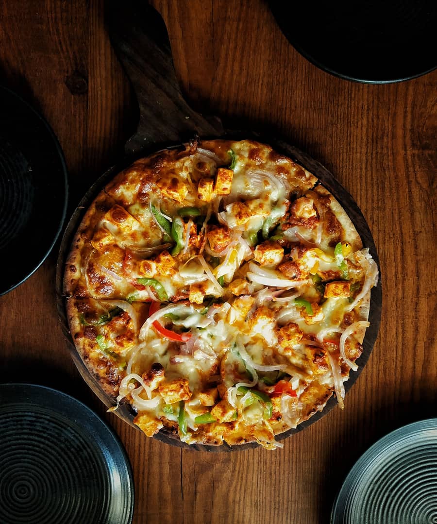 Paneer Capsicum Pizza