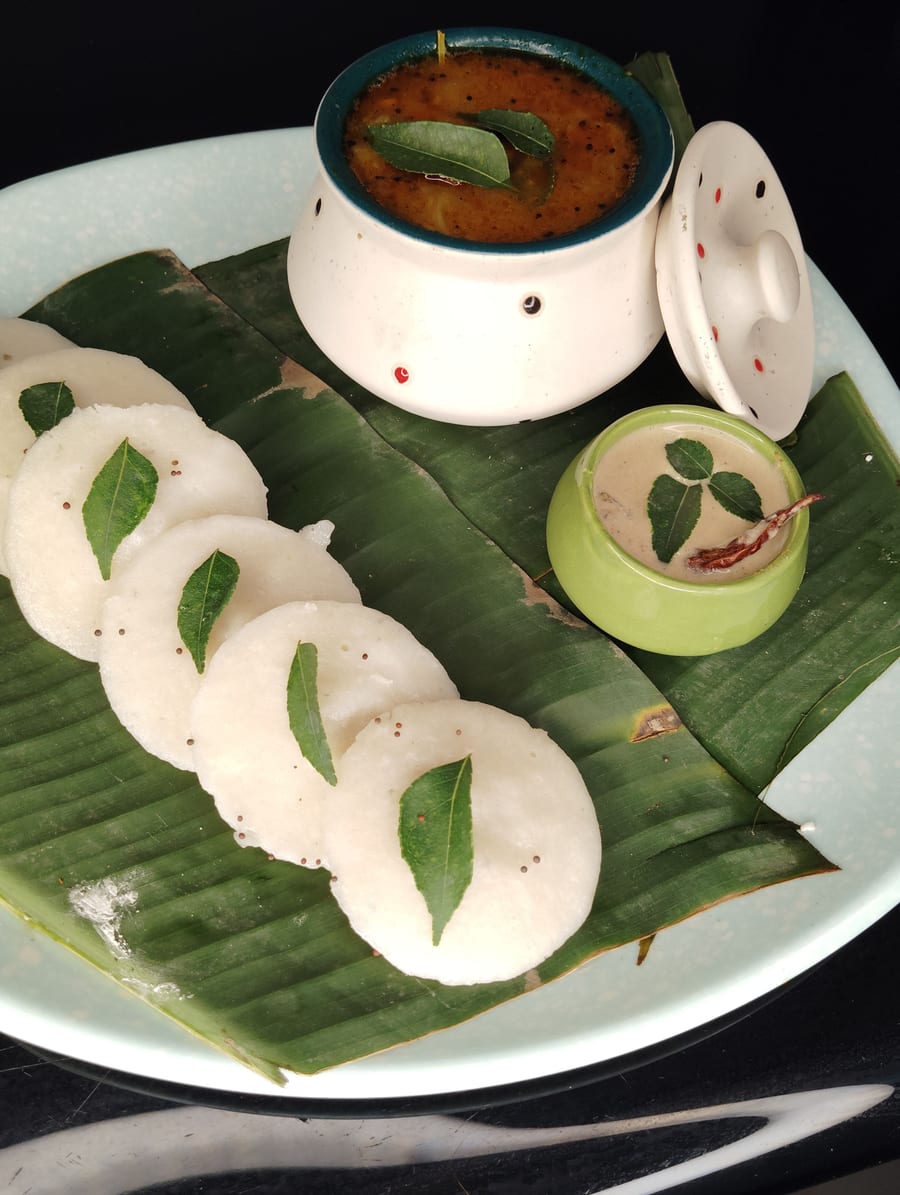 Ghee fried idli